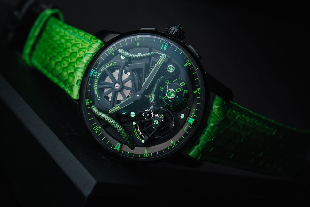 CHRISTOPHE CLARET MAESTRO with Bitcoin on UnifiedVision